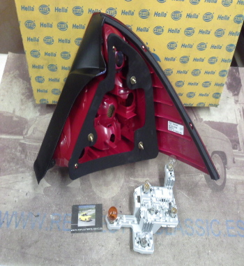 H249P3 PILOTO TRASERO IZQUIERDO FORD MONDEO MK3 00>07, HELLA 9EL171558051