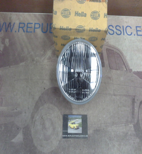 H251P3 OPTICA FARO AUDI 80/100, BMW 2000, FORD CAPRI, VOLKSWAGEN SCIROCCO, HELLA 1B3114179001-12068