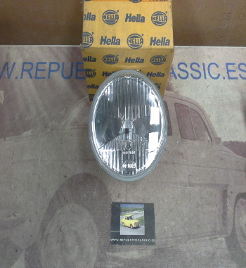 H256P3 OPTICA FARO LUZ LARGA H1 AUDI, BMW, FORD CAPRI, VW Y OTROS, HELLA 1K3114155001-12085