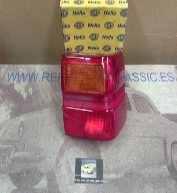 H266P3 PILOTO TRASERO DERECHO AUDI V8 88>94, HELLA 9EL126340061-92602 SIN PORTALAMPARAS