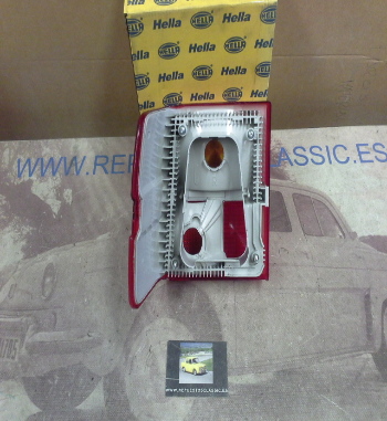 H266P3 PILOTO TRASERO DERECHO AUDI V8 88>94, HELLA 9EL126340061-92602 SIN PORTALAMPARAS
