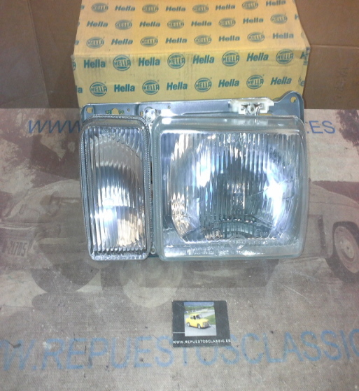 H299P3 FARO IZQUIERDO H4 CON FALSO ANTINIEBLA VOLKSWAGEN PASSAT 85>88, HELLA 1AF004815431-12271
