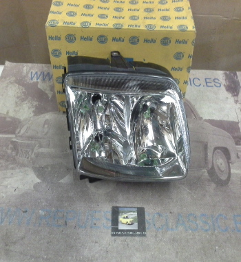 H302P4 FARO DERECHO H7+H1 VOLKSWAGEN POLO MK3 (6N2) 99>01, HELLA 1DF963709061-12835