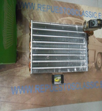 RAC59 EVAPORADOR AIRE ACONDICIONADO CITROEN XM, PEUGEOT 605 VALEO - 817090,  VALEO TD24, VALEO EV090