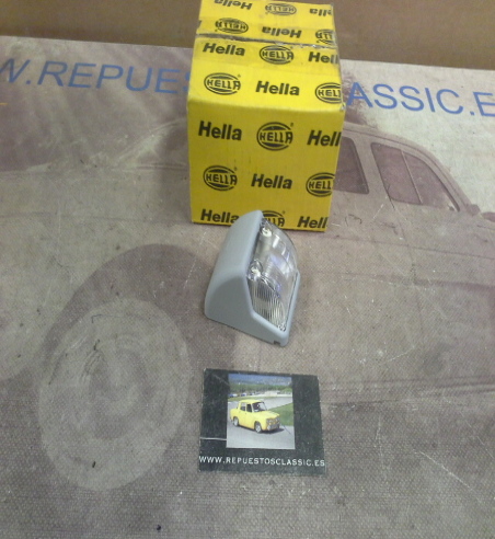 H426P4 PILOTO LUZ POSICION BLANCA CARCASA GRIS CAMION, REMOLQUE, CARAVANA, TRACTOR, HELLA 2PF006679017 (24538)