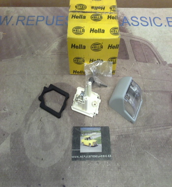 H426P4 PILOTO LUZ POSICION BLANCA CARCASA GRIS CAMION, REMOLQUE, CARAVANA, TRACTOR, HELLA 2PF006679017 (24538)