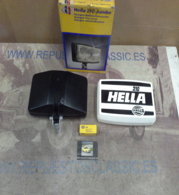H462P5 FARO ANTINIEBLA CON TAPA JUMBO 210 24V. CAMION, VEHICULO INDUSTRIAL, HELLA 1FE002537281 (14211)