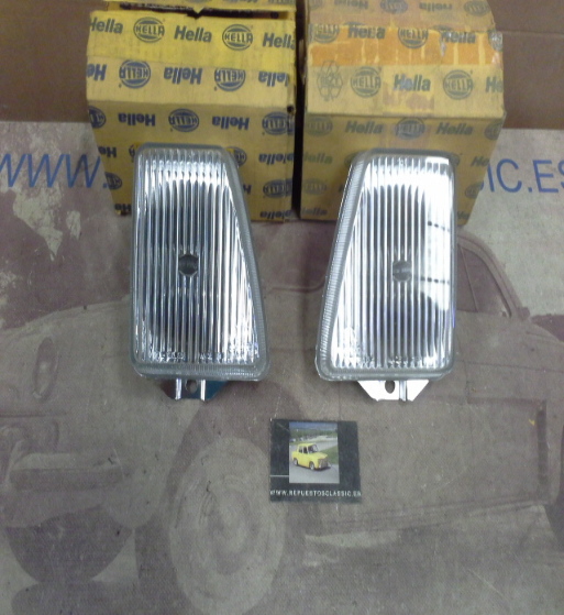 H477P5 JUEGO FAROS ANTINIEBLA  BLANCOS H3 VOLKSWAGEN PASSAT 80>85, HELLA 9DF124655021-9DF124656021 (91097-91099)