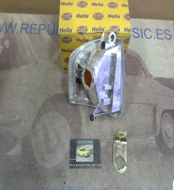 H478P5 PILOTO INTERMITENTE DELANTERO IZQUIERDO BLANCO FORD ESCORT, ORION 86>90, HELLA 9EL145284031 (92766)