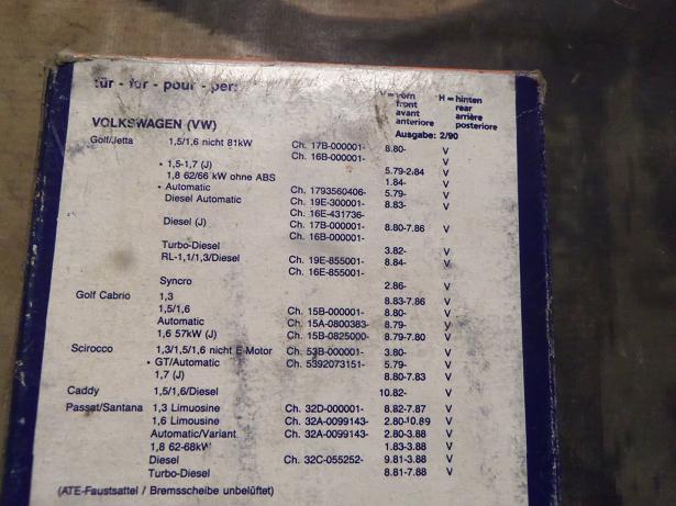P067 JUEGO PASTILAS DE FRENO DELANTERAS SEAT,VOLKSWAGEN