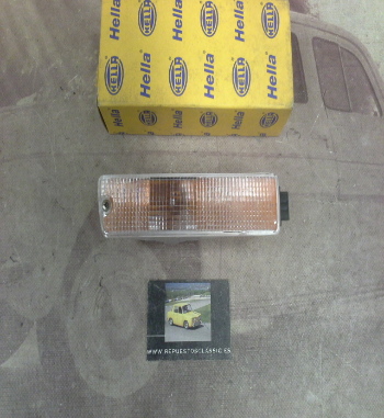 H507P5 PILOTO INTERMITENTE DELANTERO DERECHO BLANCO VOLKSWAGEN GOLF/JETTA II 89>, HELLA 9EL141706001 (92709)