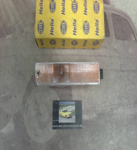 H507P5 PILOTO INTERMITENTE DELANTERO DERECHO BLANCO VOLKSWAGEN GOLF/JETTA II 89>, HELLA 9EL141706001 (92709)