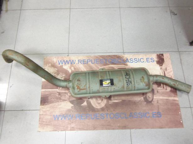 1038 P9 SILENCIOSO ORIGINAL SEAT 124 SPORT 1.8 (DIAMETRO 50)