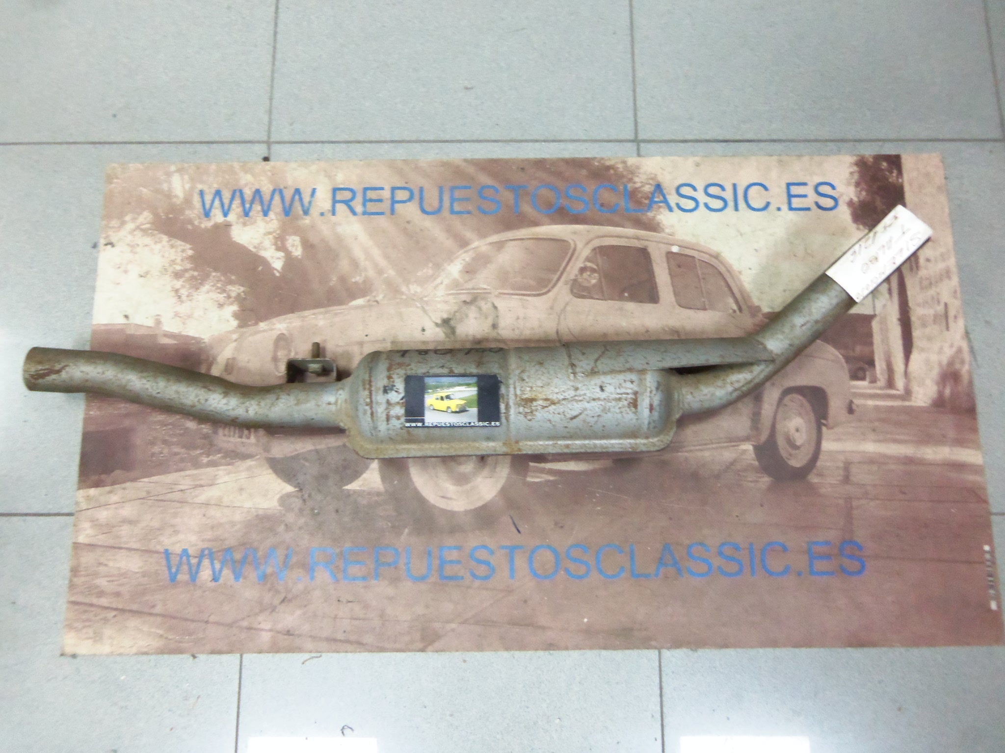 1216 P9 SILENCIOSO ORIGINAL TALBOT 180 2.0