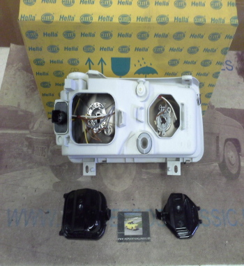 H518P6 FARO IZQUIERDO H1+H1 VOLKSWAGEN PASSAT 93>97, HELLA 1AH006840211 (12575)