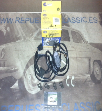 H551P6 INSTALACION CABLES INTERMITENTES LATERALES VOLKSWAGEN PASSAT 88>, HELLA 2BM006409801 (21191)