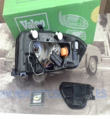 ISE794 P12 FARO DERECHO H7+H3 AUDI A2 00->05, VALEO 087672 CON SERVOMOTOR REGULACION FARO