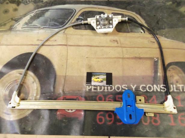 EL114 P2 101508 TRICLO ELEVALUNAS MANUAL DELANTERO DERECHO SEAT IBIZA MKI >93 (5 PUERTAS)