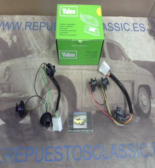 065731* Pi3 JUEGO CABLES VALEO PORTALAMPARAS PILOTOS TRASEROS NISSAN VANETTE