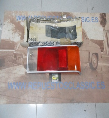 OFI05 TULIPA PILOTO TRASERO DERECHO SEAT 124 FL MARCO GRIS