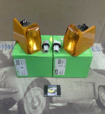 IC237P6 JUEGO PILOTOS INTERMITENTES DELANTEROS AMBAR CITROEN BX >87