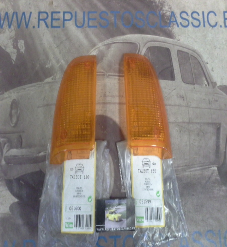 IT93 JUEGO TULIPAS PI,OTOS INTERMITENTES DELANTEROS TALBOT-CHRYSLER 150, VALEO 061599-061600