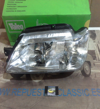 IP140P4 FARO IZQUIERDO H7+H7 PEUGEOT 605 94>99, VALEO 085627
