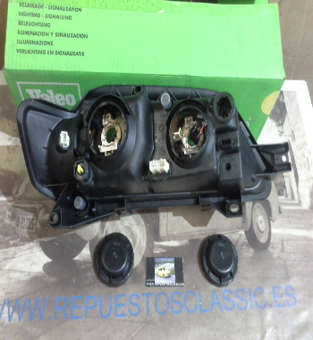 IP140P4 FARO IZQUIERDO H7+H7 PEUGEOT 605 94>99, VALEO 085627