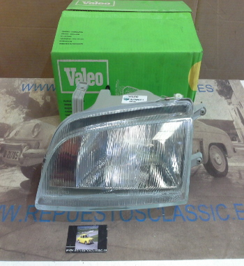 74P9 FARO IZQUIERDO H4 SUZUKI SWIFT II 90->01, SUBARU JUSTY II 95->03, VALEO 087381 CON SERVOMOTOR