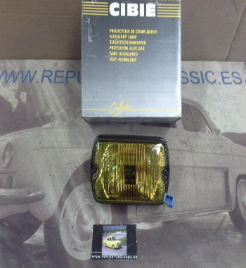 A35-34P8 FARO ANTINIEBLA AMARILLO CIBIE AIRPORT 35 CITROEN ZX , RENAULT , PEUGEOT Y OTROS REF. VALEO 084549