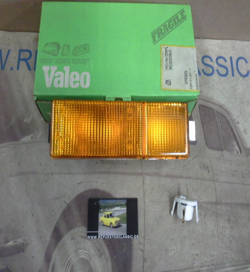 065009* Pi3 PILOTO INTERMITENTE DELANTERO DERECHO/IZQUIERDO CITROEN C25 87-> AMBAR VALEO 082143 (1 FUNCION CON PORTABOMBILLA)