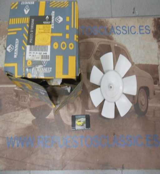 OFI08 7701027046 MOTOR CALEFACCION Y HELICE RENAULT SUPERCINCO, GT TURBO, 9, 11 VALEO 698023