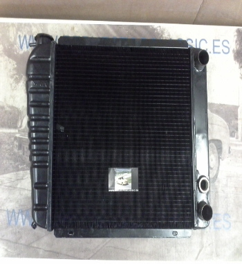 RAM266P12 RADIADOR MOTOR PUMA CHAUSSON PEUGEOT 505 GR/SR GASOLINA VALEO 961660 (COBRE 400x360x35mm)