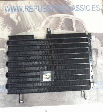 RAM270P12 RADIADOR CONDENSADOR AIRE ACONDICIONADO PEUGEOT 205, 309 VALEO 816634 (COBRE 524x259x30mm)