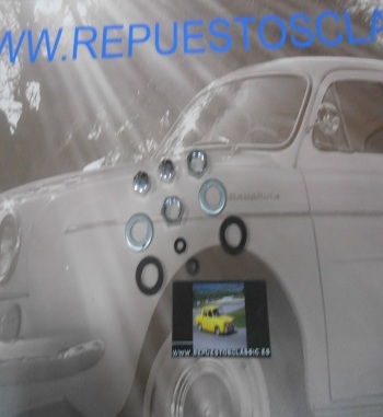 LPH12-XX KIT TORNILLOS MONTAJE LIMPIA PARABRISAS RENAULT 8, 8TS, 10, ALPINE