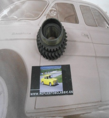 PG21 PIÑON 3ª VELOCIDAD CAJA CAMBIOS RENAULT 4CV, DAUPHINE 29 DIENTES