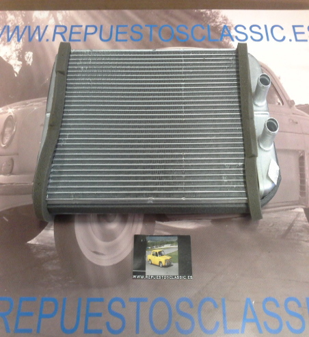 RAC64P2 RADIADOR CALEFACCION FIAT DUCATO, PEUGEOT BOXER, CITROEN JUMPER 94>06, J.DEUS RA2110180 (ALUMINIO)