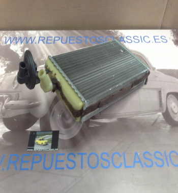 RAC67P2 RADIADOR CALEFACCION CON GRIFO LANCIA DELTA 79>, PRISMA 83>, VALEO 811400 (ALUMINIO)