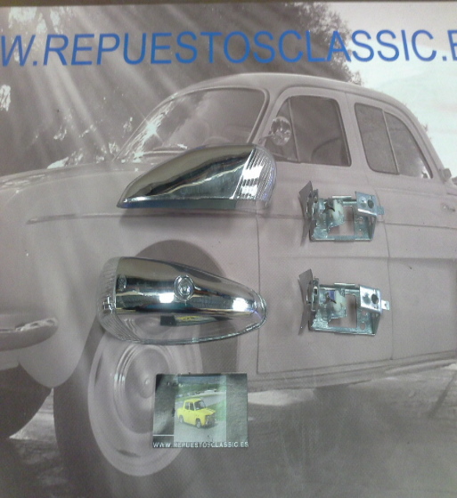 MOS02 JUEGO PILOTOS LUZ POSICION ALETA DELANTERA SEAT 600 N