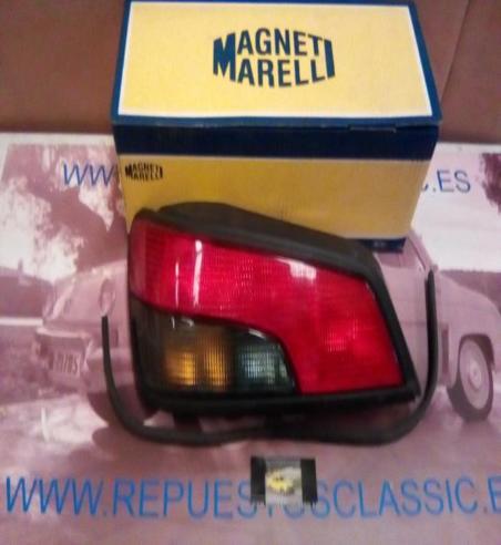 IP145P4 PILOTO TRASERO IZQUIERDO PEUGEOT 306 92-> MAGNETI MARELLI 08222 (CON PORTALAMPARAS)