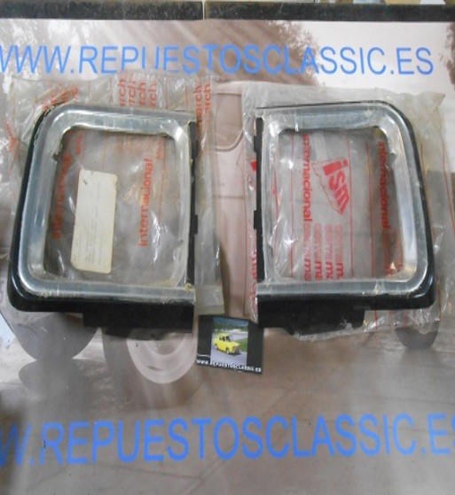 BI167 JUEGO BISELES RENAULT 6 SEGUNDA SERIE NEGROS