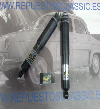 AM368P2 JUEGO AMORTIGUADORES DELANTEROS JUNIOR 137 RENAULT 8, 10, ALPINE A110, 1300, 1600