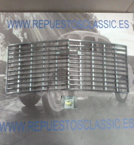 RJ216 P4 CALANDRA REJILLA DELANTERA CROMADA SEAT 132 ESPECIAL