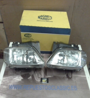 IC242P4 JUEGO FAROS H7+H7 CITROEN XSARA 97>05 MAGNETI MARELLI LPD621/LPD622 - 712375401129/712375501129