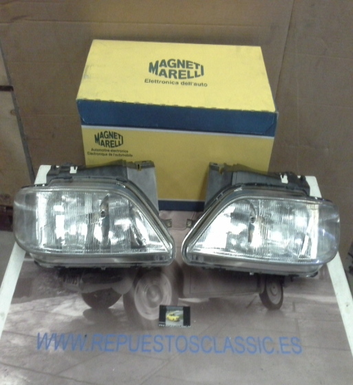 IC242P4 JUEGO FAROS H7+H7 CITROEN XSARA 97>05 MAGNETI MARELLI LPD621/LPD622 - 712375401129/712375501129
