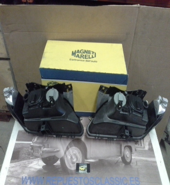 IC242P4 JUEGO FAROS H7+H7 CITROEN XSARA 97>05 MAGNETI MARELLI LPD621/LPD622 - 712375401129/712375501129