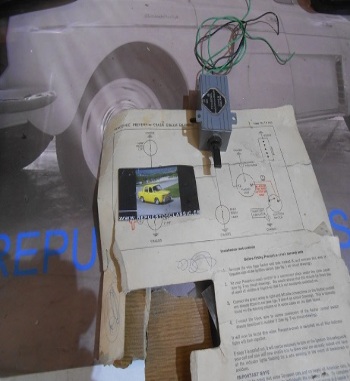 C0600 WARNING, LUCES EMERGENCIA KIT CON INSTRUCCIONES DE MONTAJE