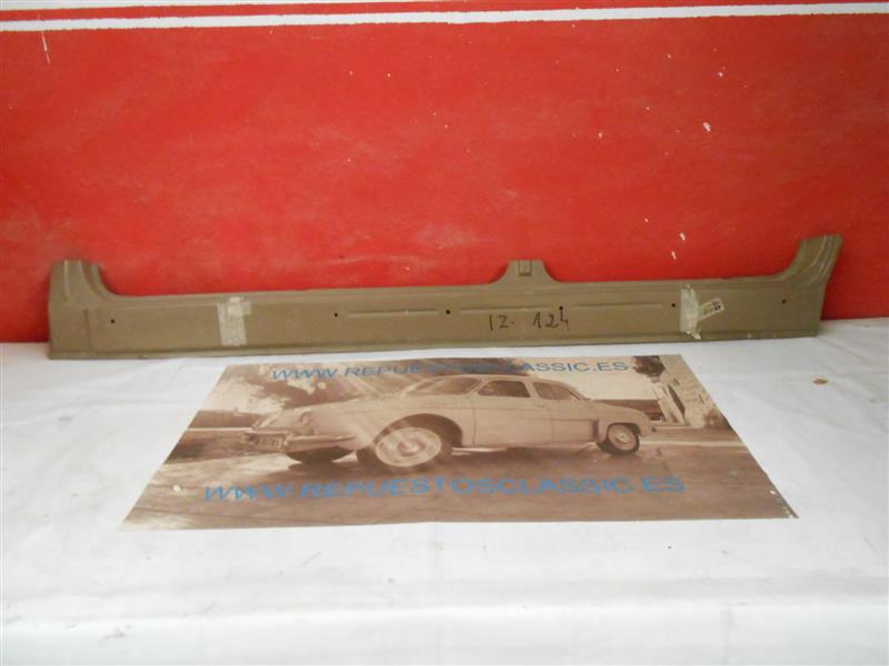 TAL17 FALDON BAJO PUERTA IZQUIERDO COMPLETO (SOLERA, TALONERA) SEAT 124