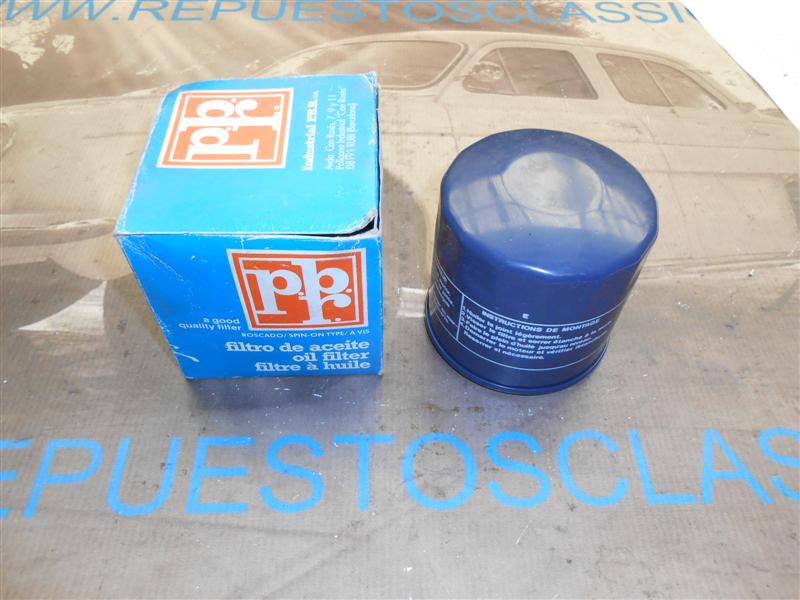 F010* FILTRO ACEITE SEAT 127 (83-), FURA, PANDA, TRANS, SIATA