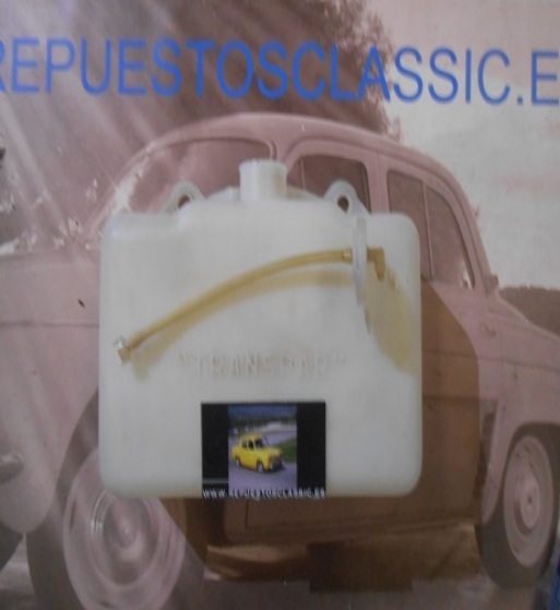 EX36 DEPOSITO LIMPIA PARABRISAS CITROEN 2CV, LAND ROVER, DKW, EBRO, AVIA SOPORTE 14 cm